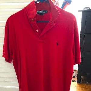 Polo by Ralph Rauren red polo shirt